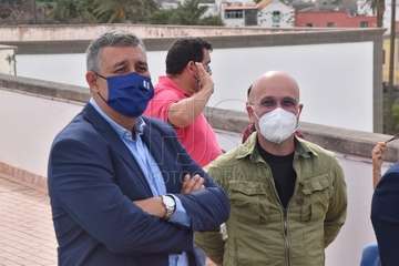Viva Canarias graba su primer programa en Telde (Foto Francisco Javier Santana)